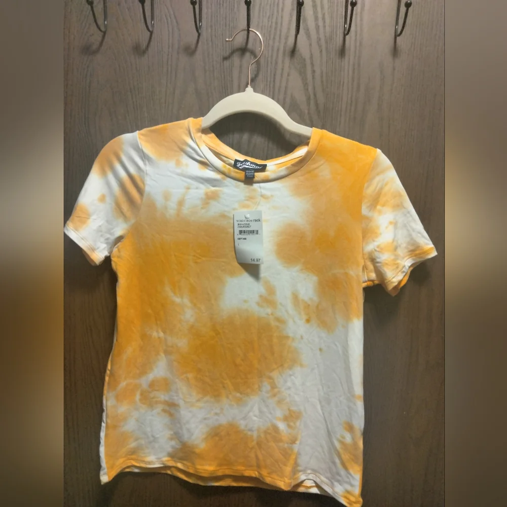 NWT Girl's Freshman Tie Dye Short Sleeve Tee - Picture 1 of 6